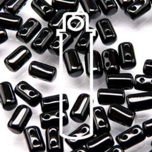 Rulla 3mm x 5mm - RUL3523980 - Opaque Jet - 22gm Tube