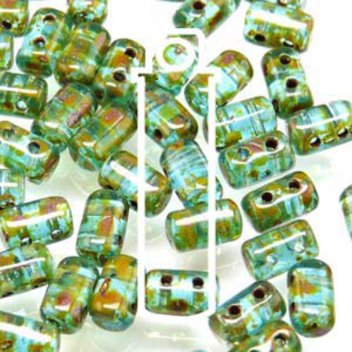 Rulla 3mm x 5mm - RUL3560020-86800 - Aquamarine Travertine - 22gm Tube