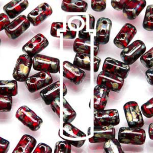 Rulla 3mm x 5mm - RUL3590080-43400 - Ruby Picasso - 22gm Tube