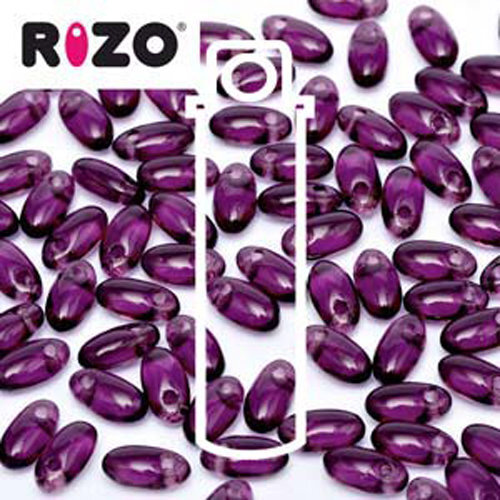 Rizo 2.5mm x 6mm - RZ256-20060 - Amethyst - 22gm Tube