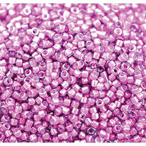 Miyuki 11/0 Delica Bead - DB2049 - Luminous Hot Pink - 50gm Bag