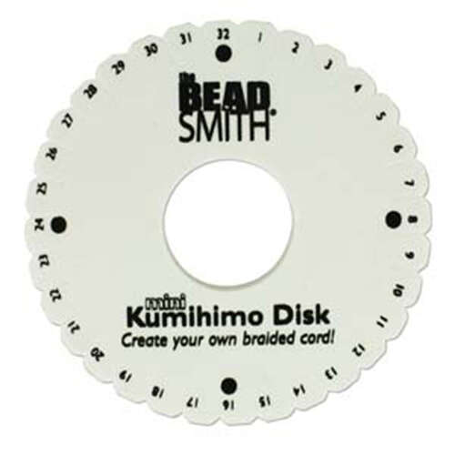 Kumihimo 4.25 Inch Round Disc - KD603