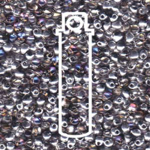 Miyuki 3.4mm Drop Bead - DP-94554 - Transparent Crystal Helio - 25gm Tube