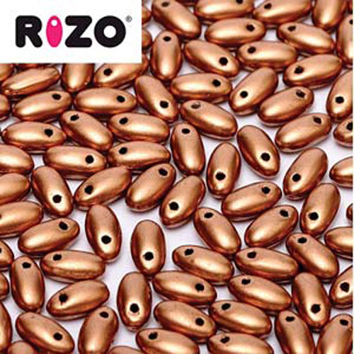 Rizo 2.5mm x 6mm - RZ256-00030-01780 - Camel Gold - 100gm Bag