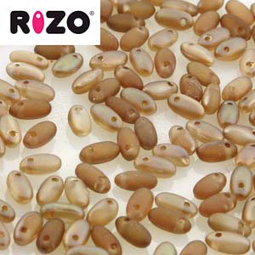Rizo 2.5mm x 6mm - RZ256-00030-22571 - Matte Crystal Celsian - 100gm Bag