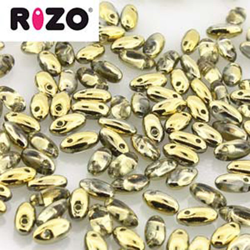 Rizo 2.5mm x 6mm - RZ256-00030-26441 - Crystal Amber - 100gm Bag