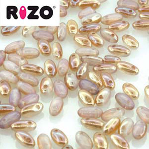Rizo 2.5mm x 6mm - RZ256-01000-22501 - White Opal Celsian - 100gm Bag