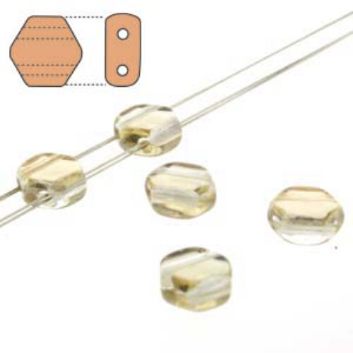 Honeycomb 6mm - HC0600030-22901 - Crystal Clarit - 30 Bead Strand
