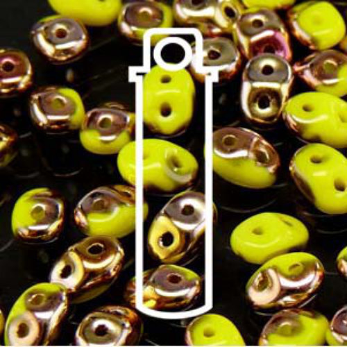 Super Duo 2.5mm x 5mm - DU0583120-27101 - Lemon Capri Gold - 22.5gm Tube