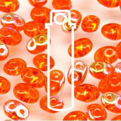 Super Duo 2.5mm x 5mm - DU0590030-28701 - Hyacinth AB - 22.5gm Tube