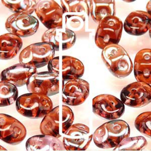 Super Duo 2.5mm x 5mm - DU0520060-22501 - Amethyst Celsian - 22.5gm Tube