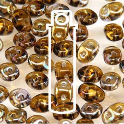 Super Duo 2.5mm x 5mm - DU0520500-22501 - Tanzanite Celsian - 22.5gm Tube