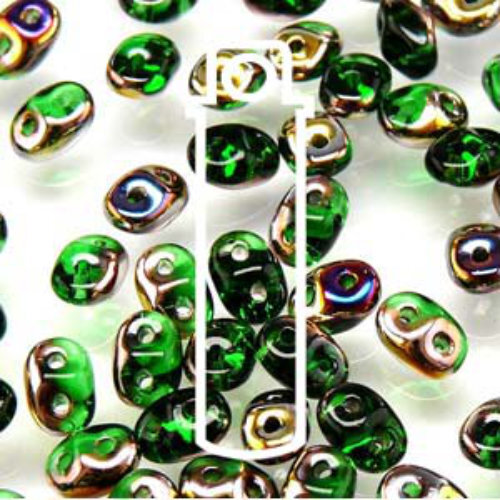 Super Duo 2.5mm x 5mm - DU0550050-29500 - Chrysolite Sliperit - 22.5gm Tube