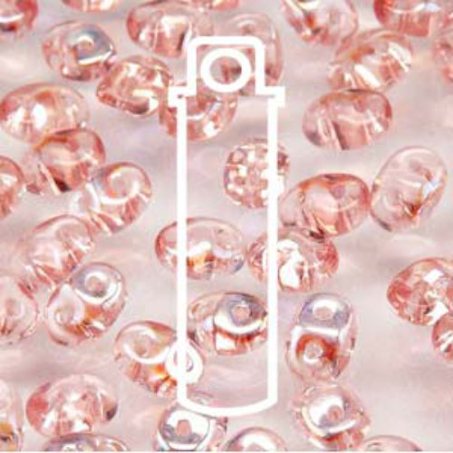 Super Duo 2.5mm x 5mm - DU0570120-28701 - Rosaline AB - 22.5gm Tube