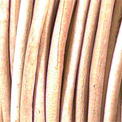 5mm Indian Leather Natural - 10 Yards - 9.1 Metres Roll
