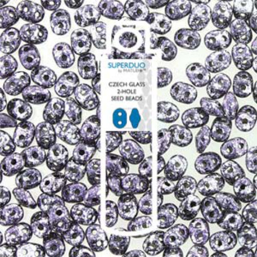 Super Duo 2.5mm x 5mm - DU0523980-45710 - Tweedy Violet - 22.5gm Tube