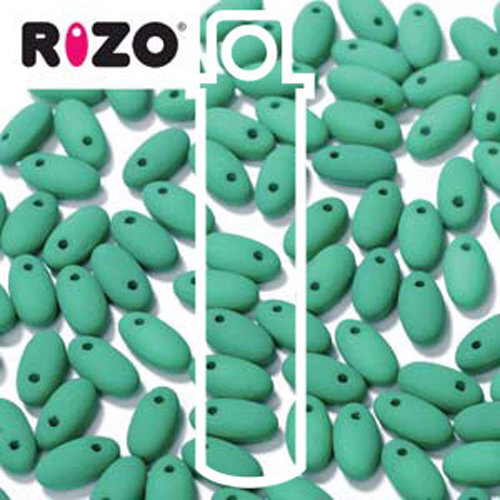 Rizo 2.5mm x 6mm - RZ256-03000-25128 - Bright Neon Dark Emerald - 22gm Tube