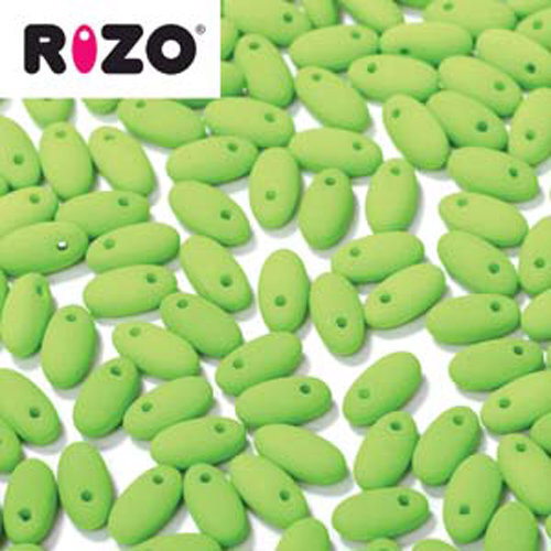 Rizo 2.5mm x 6mm - RZ256-03000-25124 - Bright Neon Green - 100gm Bag