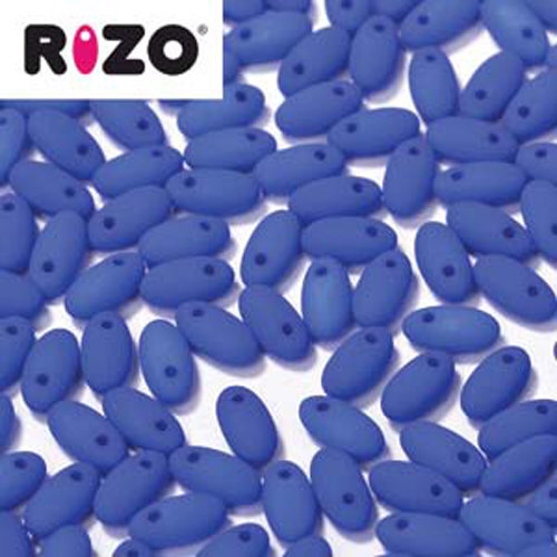 Rizo 2.5mm x 6mm - RZ256-03000-25126 - Bright Neon Ocean Blue - 100gm Bag
