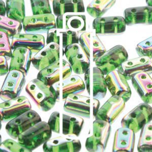 Rulla 3mm x 5mm - RUL3550050-28101 - Chrysolite Vitrail - 22gm Tube