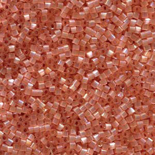 Miyuki 11/0 Delica Bead - DB1863 - Silk Inside Dyed Cinnamon AB - 50gm Bag