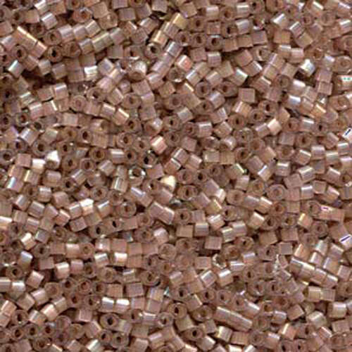 Miyuki 11/0 Delica Bead - DB1879 - Silk Inside Dyed Beige AB - 50gm Bag
