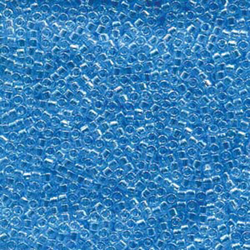 Miyuki 11/0 Delica Bead - DB1890 - Transparent Sky Blue Luster - 50gm Bag
