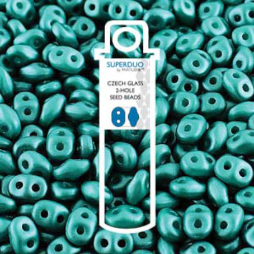 Super Duo 2.5mm x 5mm - DU0525027 - Pastel Dark Chrysolite - 22.5gm Tube