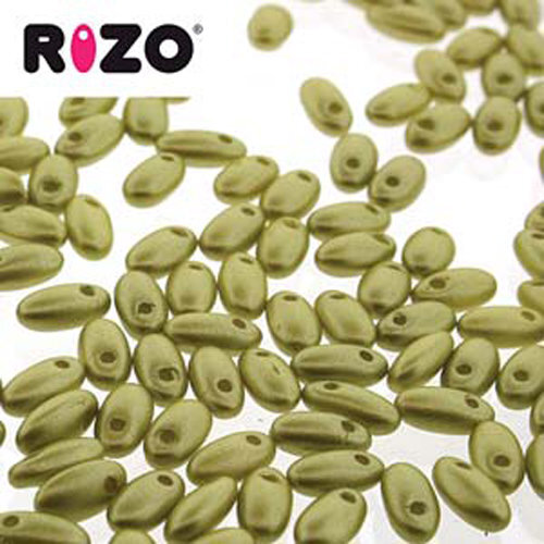 Rizo 2.5mm x 6mm - RZ256-25021 - Pastel Lime - 100gm Bag