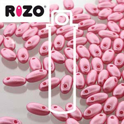 Rizo 2.5mm x 6mm - RZ256-25008 - Pastel Pink - 22gm Tube