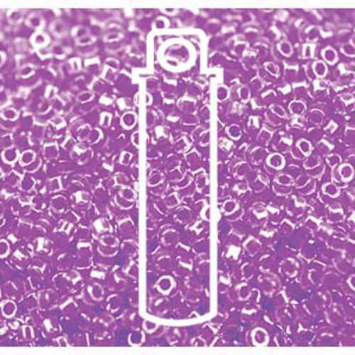 Miyuki 10/0 Delica Bead - DBM2038 - Luminous Plum Crazy - 7gm Tube