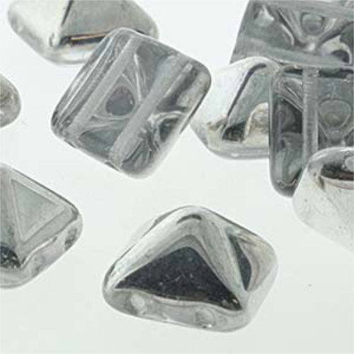 Pyramid Stud 12mm - Crystal Labrador - PYR1200030-27001 - 12 Bead Strand