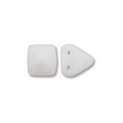 Pyramid Stud 6mm - Chalk - PYR0602020 - 25 Bead Strand