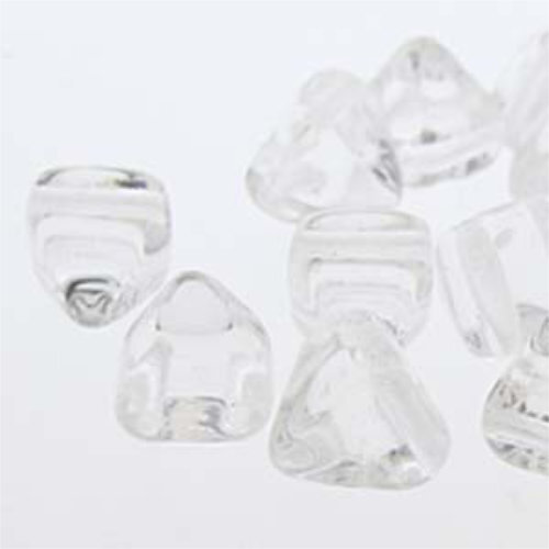 Pyramid Stud 6mm - Crystal - PYR0600030 - 25 Bead Strand