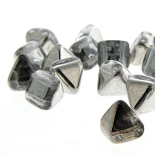 Pyramid Stud 6mm - Crystal Labrador - PYR0600030-27001 - 25 Bead Strand