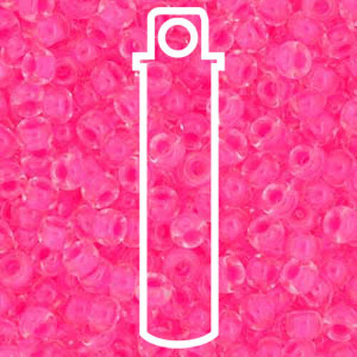 Miyuki 11/0 Rocaille Bead - 11-94301 - Luminous Wild Strawberry - 23.5gm Tube