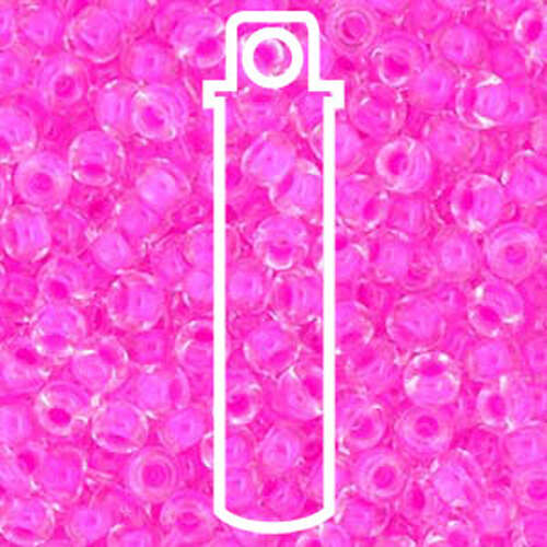 Miyuki 11/0 Rocaille Bead - 11-94302 - Luminous Hot Magenta - 23.5gm Tube