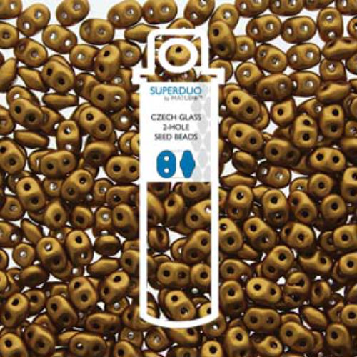 Super Duo 2.5mm x 5mm - DU0500030-01730 - Golden Rod - 22.5gm Tube