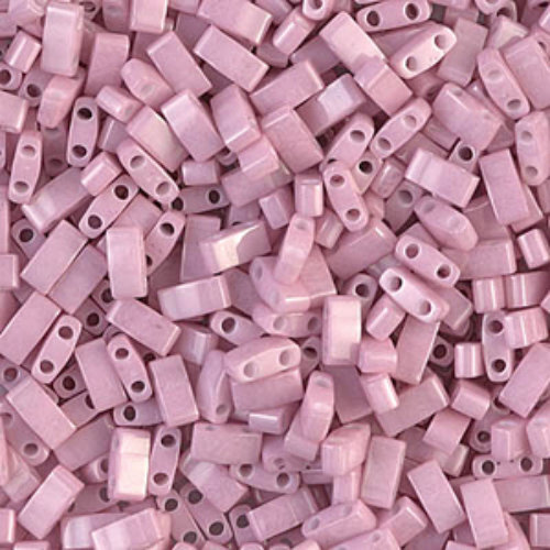 Miyuki Half Tila Bead - TLH0599 - Opaque Antique Rose Luster - 50gm Bag