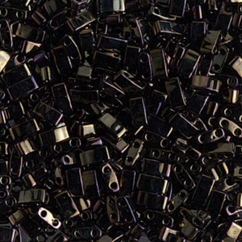 Miyuki Half Tila Bead - TLH0458 - Brown Iris - 50gm Bag