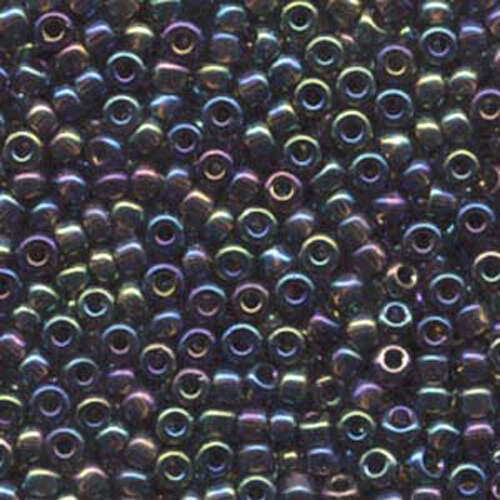 Miyuki 6/0 Rocaille Bead - 6-9296 - Transparent Root Beer AB - 250gm Bag