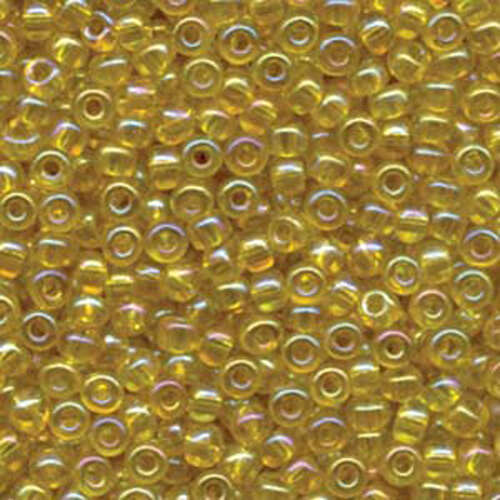 Miyuki 6/0 Rocaille Bead - 6-9252 - Transparent Yellow AB - 250gm Bag
