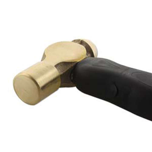1LB Brass Ergonomic Short Hammer - HAM160