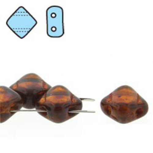 Silky 6mm - Topaz Travertine - SQ206-10100-86800 - 40 Bead Strand