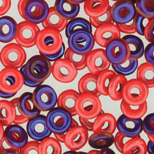 O Bead - OB2493200-22201 - Opaque Red Azuro - 50gm Bag