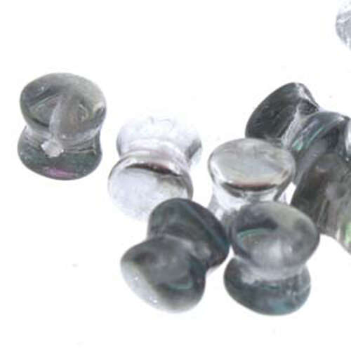 Pellet Beads - 30 Bead Strand - PLT46-00030-26536 - Crystal Vitrail Light