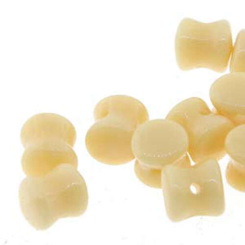 Pellet Beads - 30 Bead Strand - PLT46-13020 - Opaque Beige