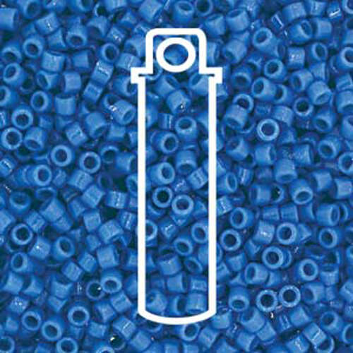 Miyuki 11/0 Delica Bead - DB2135 - Duracoat Opaque Juniper Berry - 7.2gm Tube
