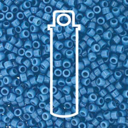 Miyuki 11/0 Delica Bead - DB2132 - Duracoat Opaque Bayberry - 7.2gm Tube