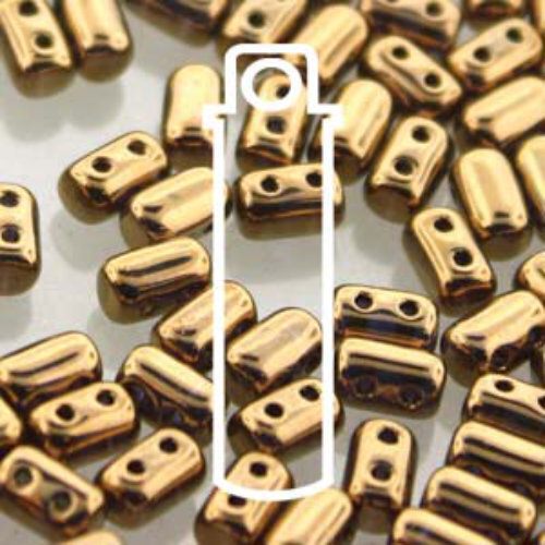 Rulla 3mm x 5mm - RUL3500030-90215 - Gold Luster - 22gm Tube